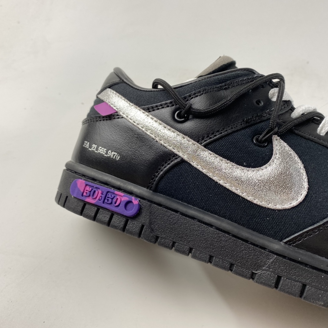 P280  Off-White x Nike SB Dunk Low”The 50”扣篮系列低帮经典百搭休闲运动板鞋 DM1602-001