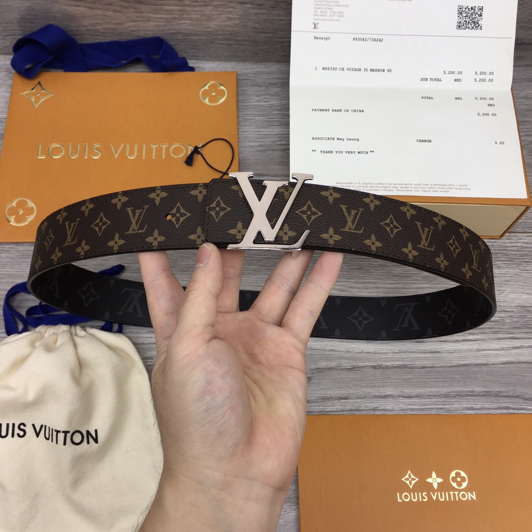 Louis Vuitton Belts Canvas