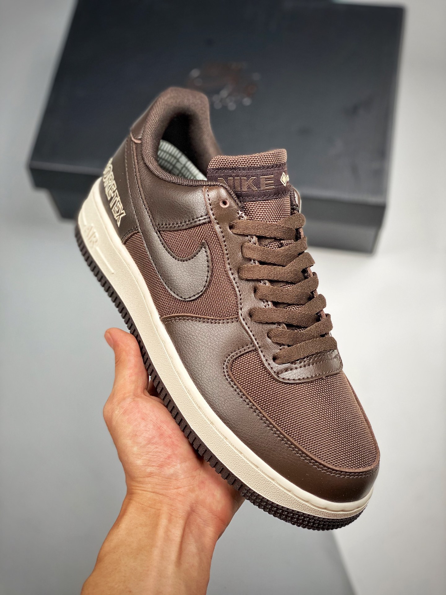 Nike Air Force 1 Low "GORE-TEX" zapatillas de skate casuales de estilo funcional, clásicas y versátiles. Como un clásic…