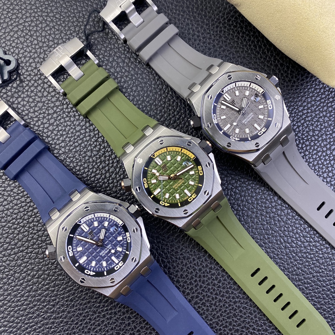 [Audemars Piguet Watches]Watch size 42mmX14.2 1: The case is made of stainles
