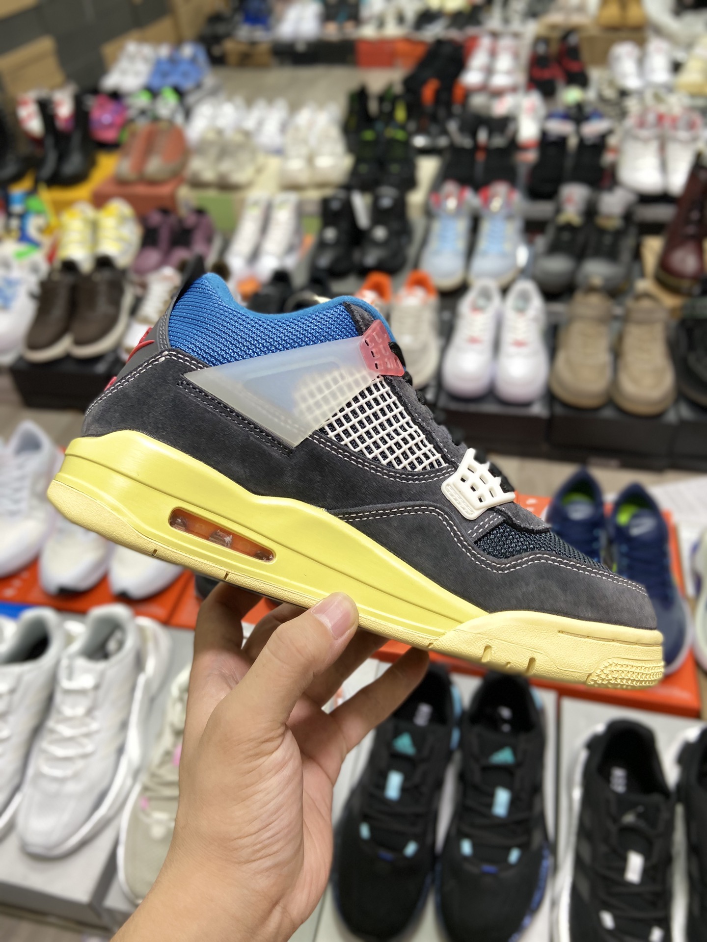 480高版本调价 乔丹Air Jordan 4 Retro OG ’’Off Noir’’ 联名骑士黑蓝 DC9533-001-莆田鞋,莆田鞋货源,高仿鞋,高仿鞋货源,安福档口,莆田高仿鞋,莆田鞋批发,高仿鞋批发,莆田高仿运动鞋,高仿运动鞋,莆田运动鞋 480高版本调价 乔丹Air Jordan 4 Retro OG ’’Off Noir’’ 联名骑士黑蓝 DC9533-001