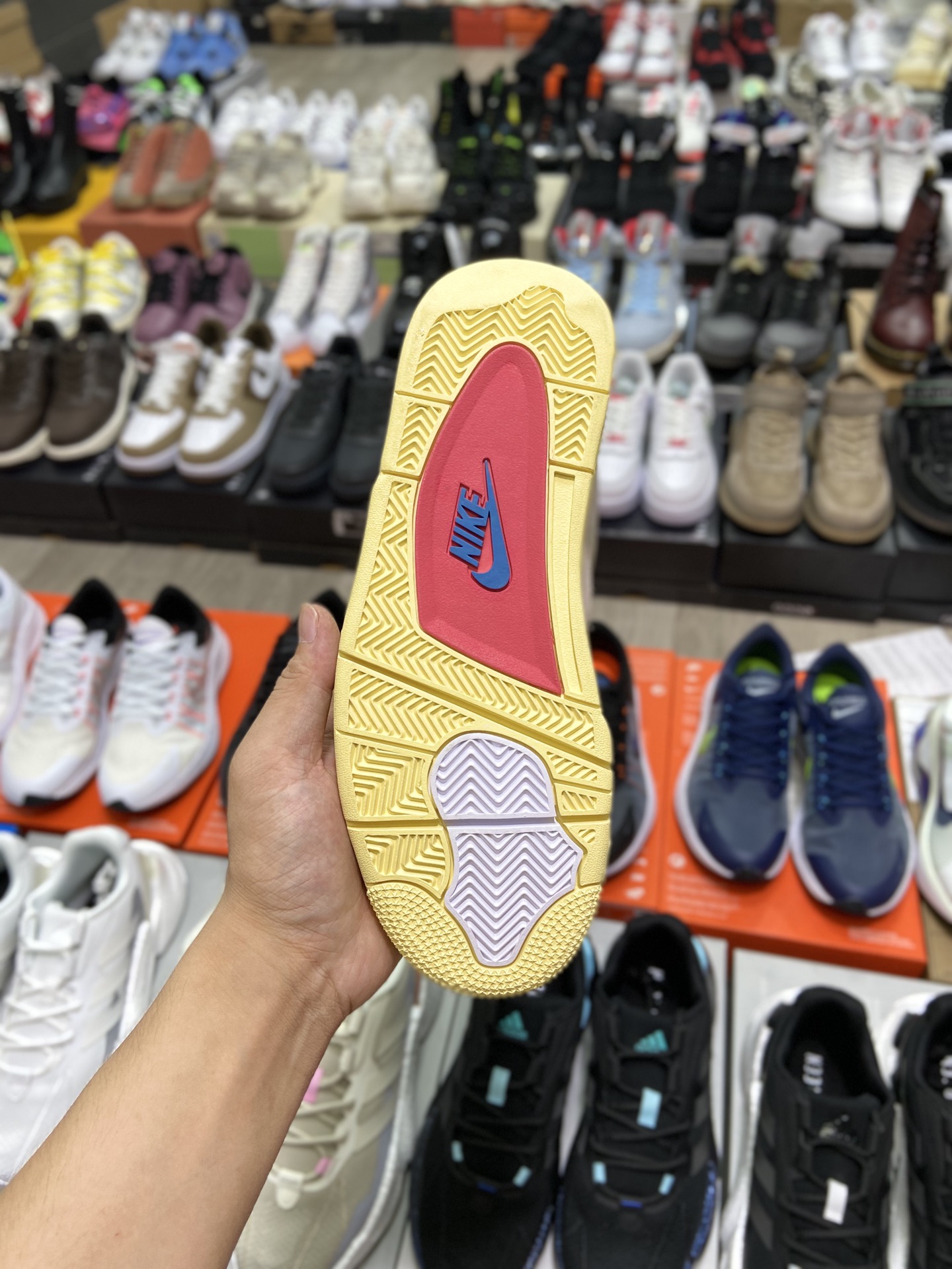 480高版本调价 乔丹Air Jordan 4 GS “Lemon Venom” 缤纷糖果蓝灰粉 DC9533-800