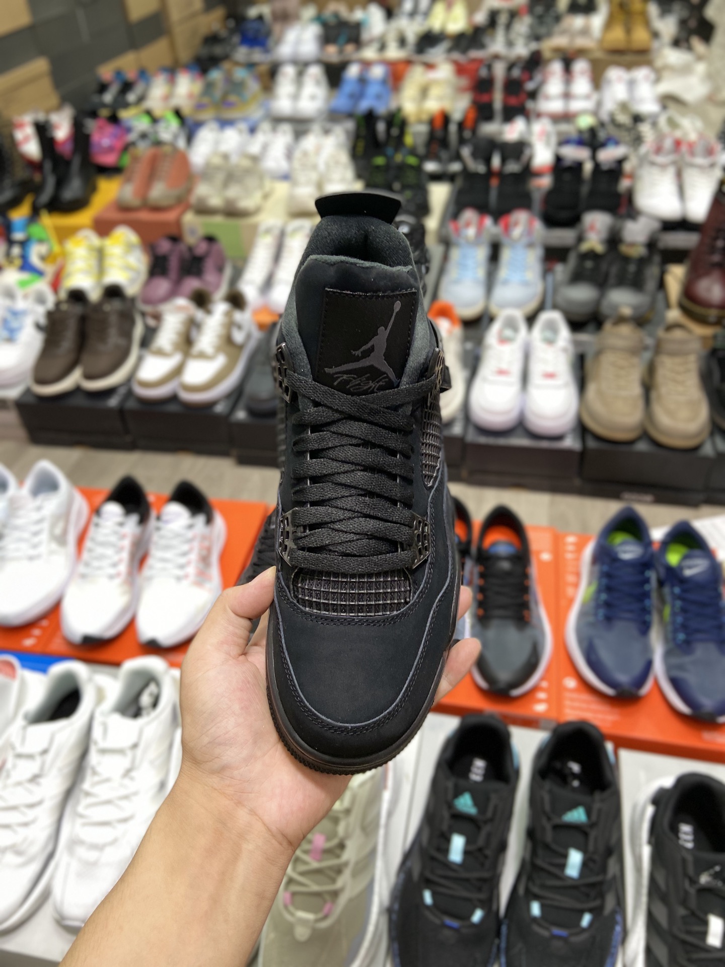 480高版本调价 乔丹Air Jordan 4 Retro “Black Cat” 黑武士 CU1110-010-莆田鞋,莆田鞋货源,高仿鞋,高仿鞋货源,安福档口,莆田高仿鞋,莆田鞋批发,高仿鞋批发,莆田高仿运动鞋,高仿运动鞋,莆田运动鞋 480高版本调价 乔丹Air Jordan 4 Retro “Black Cat” 黑武士 CU1110-010
