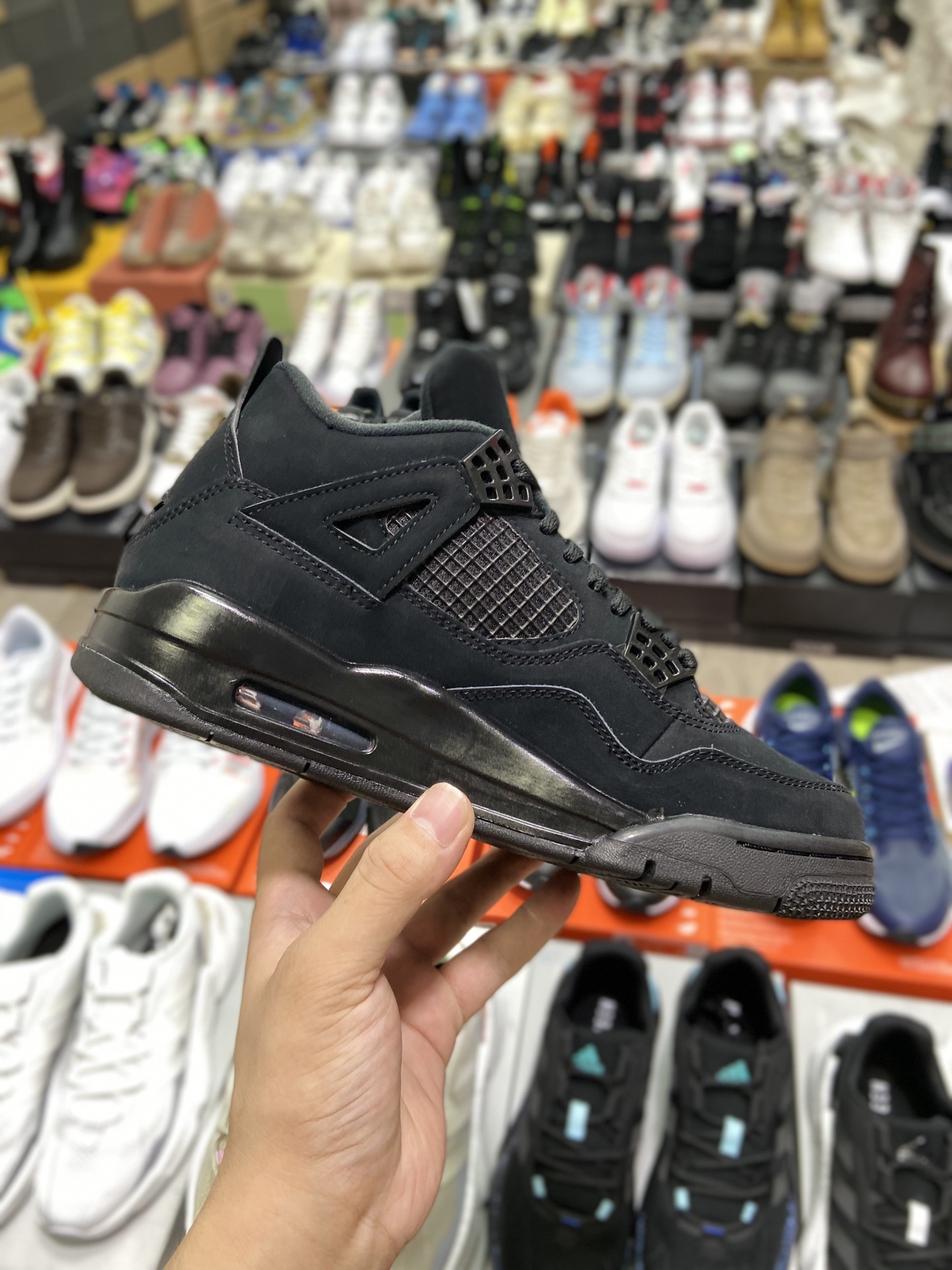 480高版本调价 乔丹Air Jordan 4 Retro “Black Cat” 黑武士 CU1110-010-莆田鞋,莆田鞋货源,高仿鞋,高仿鞋货源,安福档口,莆田高仿鞋,莆田鞋批发,高仿鞋批发,莆田高仿运动鞋,高仿运动鞋,莆田运动鞋 480高版本调价 乔丹Air Jordan 4 Retro “Black Cat” 黑武士 CU1110-010