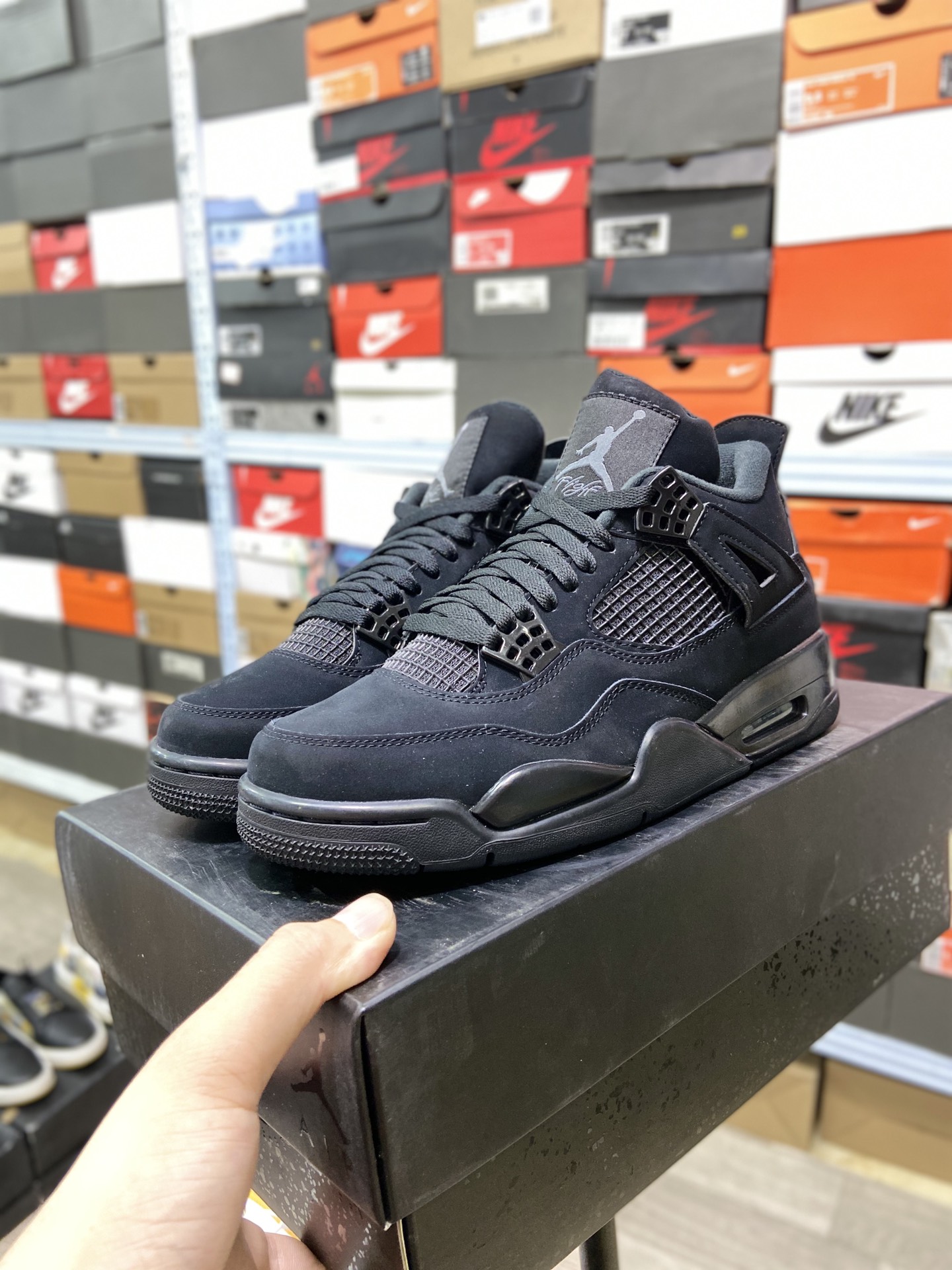 480高版本调价 乔丹Air Jordan 4 Retro “Black Cat” 黑武士 CU1110-010-莆田鞋,莆田鞋货源,高仿鞋,高仿鞋货源,安福档口,莆田高仿鞋,莆田鞋批发,高仿鞋批发,莆田高仿运动鞋,高仿运动鞋,莆田运动鞋 480高版本调价 乔丹Air Jordan 4 Retro “Black Cat” 黑武士 CU1110-010