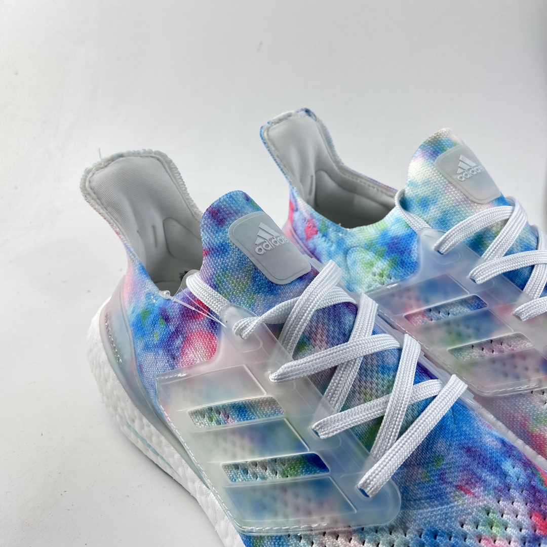 P220  AD UltraBoost 21 加厚爆米花袜套式针织鞋面休闲运动慢跑鞋 GZ7104