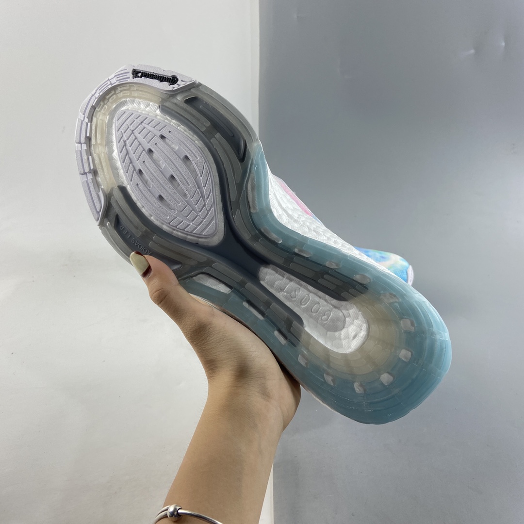 P220  AD UltraBoost 21 加厚爆米花袜套式针织鞋面休闲运动慢跑鞋 GZ7104
