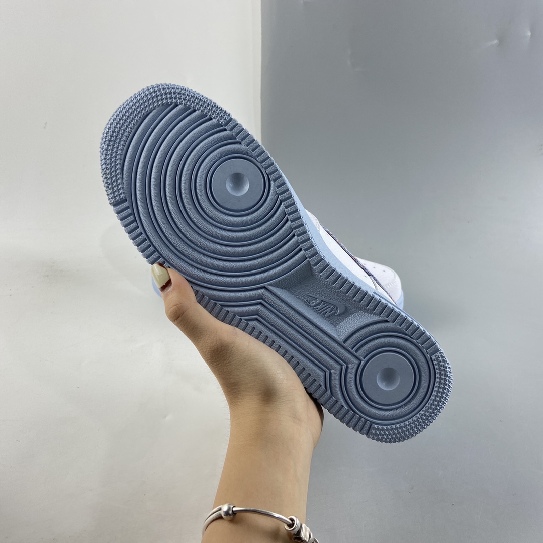 P200  NIKE Air Force 1 LoW“Hydrogen Blue’氢蓝 空军一号时尚休闲板鞋 CZ0377-100
