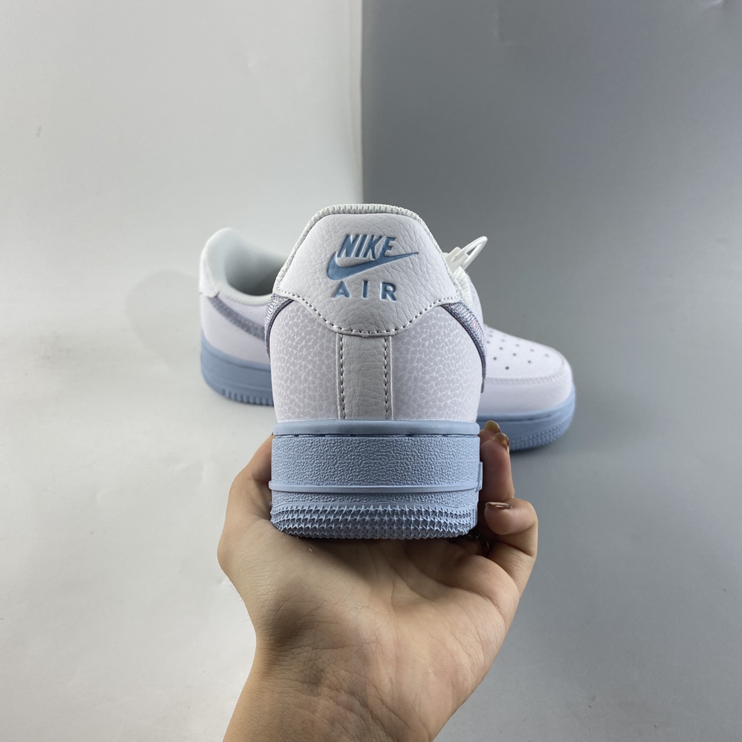 P200  NIKE Air Force 1 LoW“Hydrogen Blue’氢蓝 空军一号时尚休闲板鞋 CZ0377-100