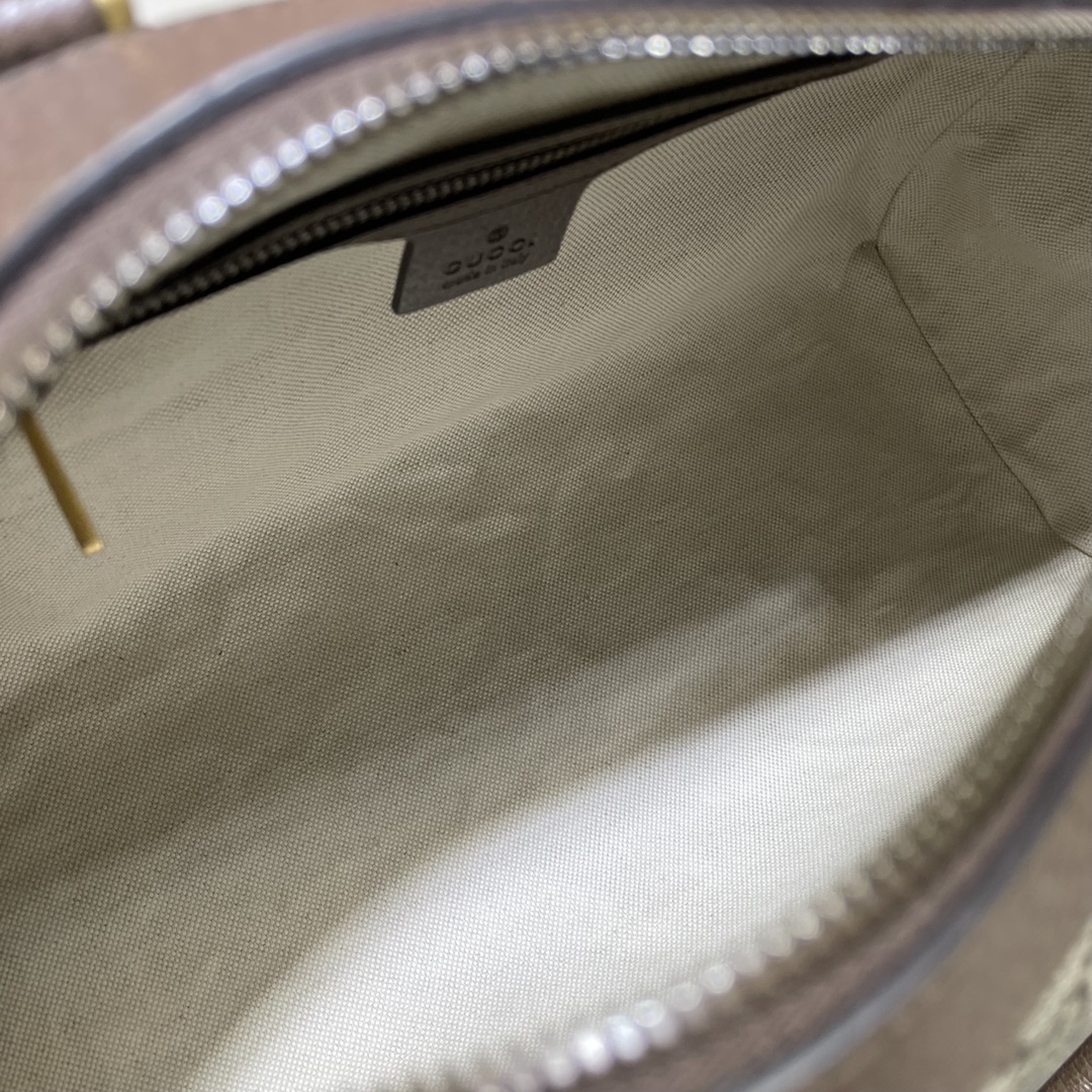 GUCCI古驰GG织带小号旅行包645017