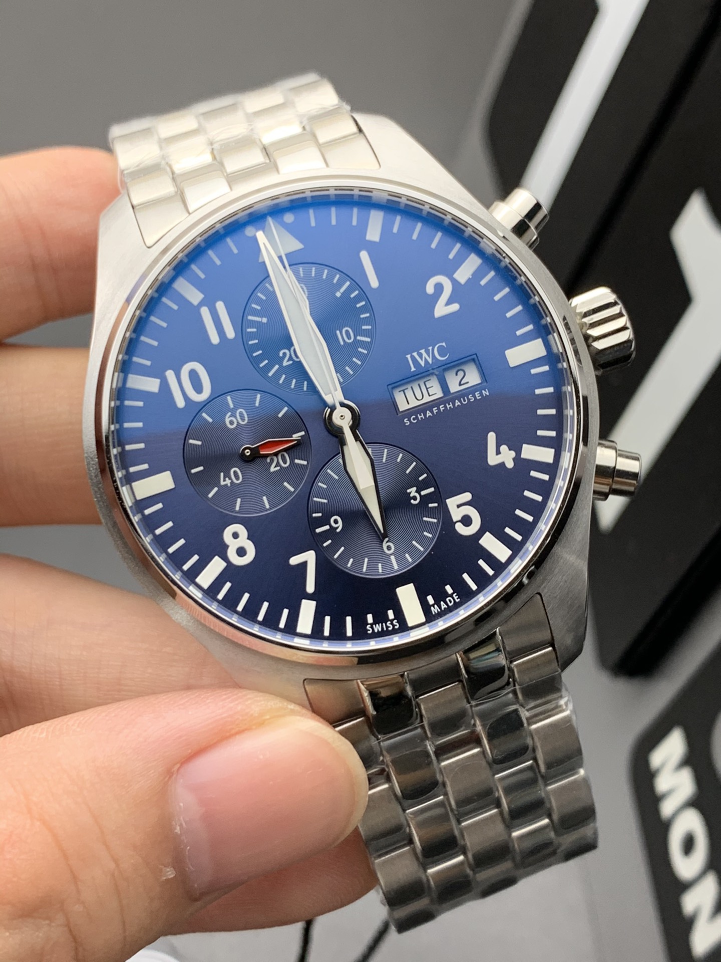 IWC 钢带飞计小王子