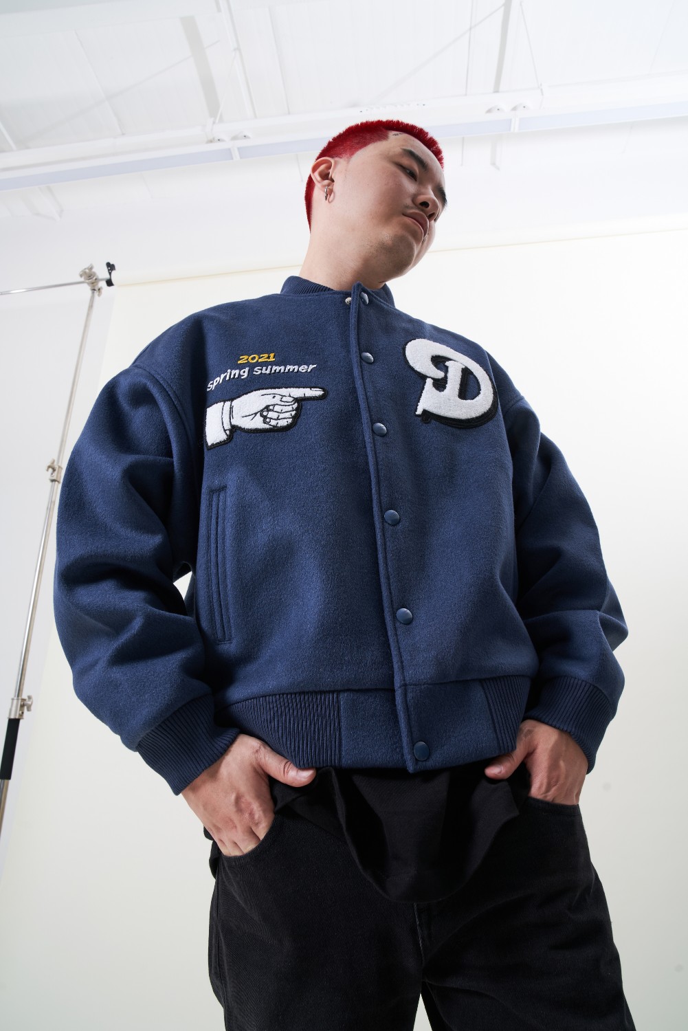 Cyan Baseball Suit Jacket in Various Sizes, Refined Version for AFGK Sea City Shack