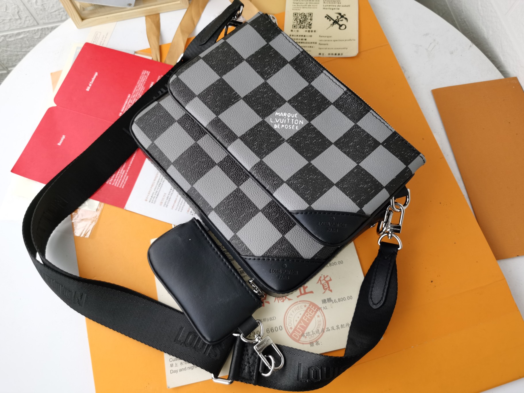 男士三件套Pochette Trio - 多機能郵差包