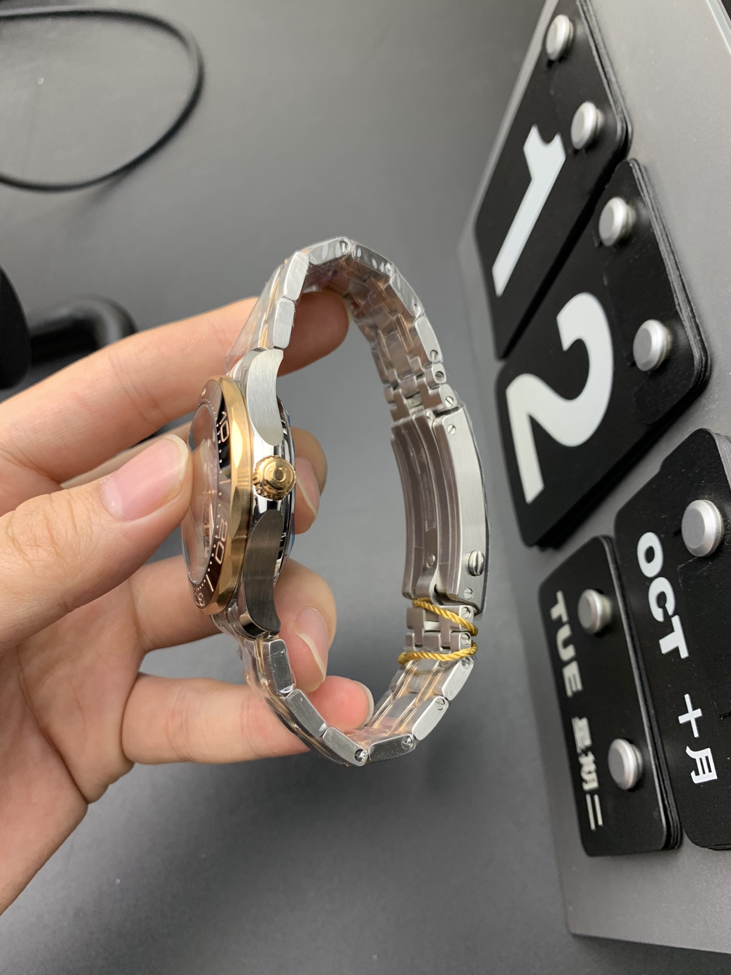 Omega OR 玫瑰金海马300