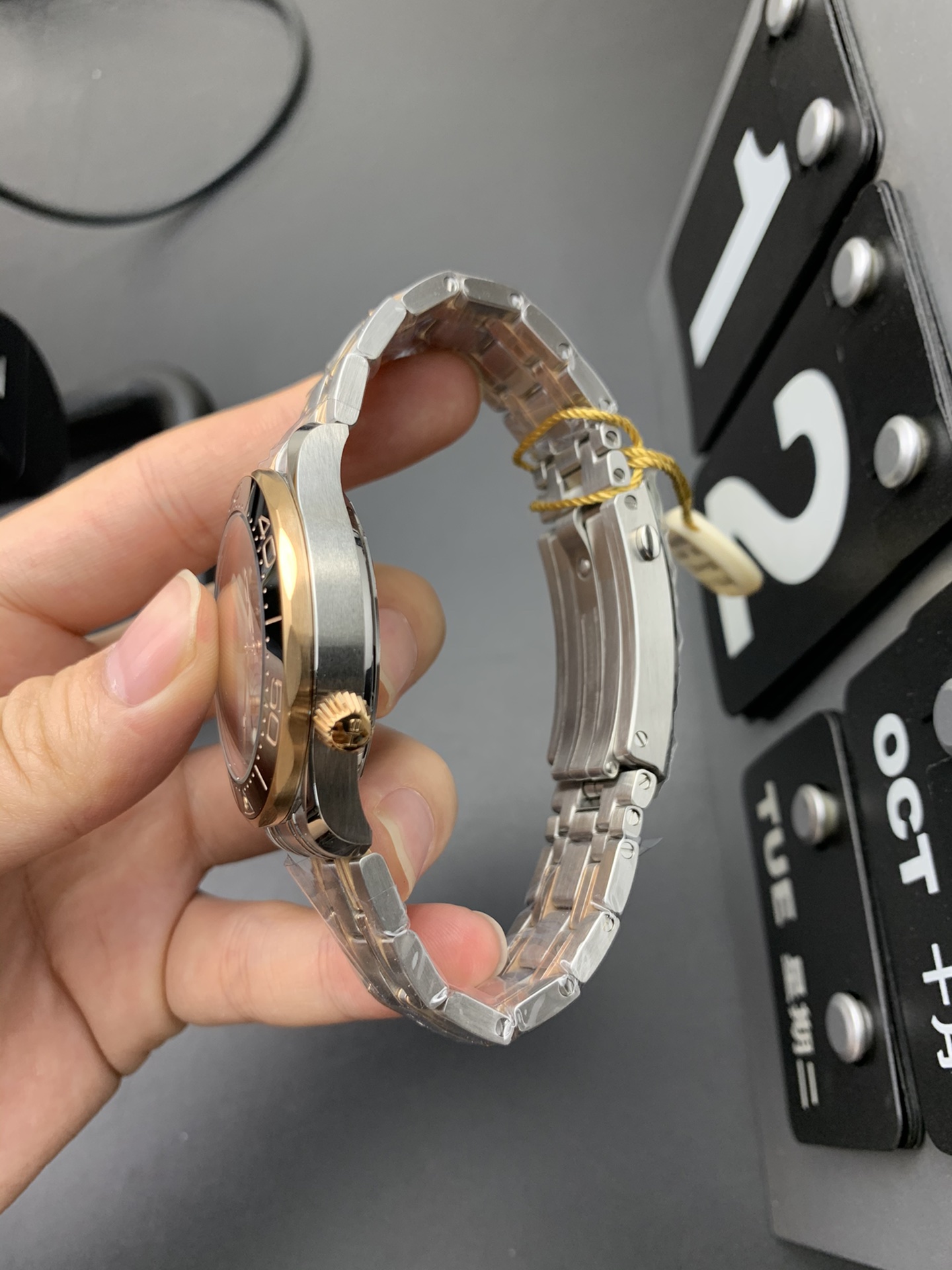 Omega OR 玫瑰金海马300