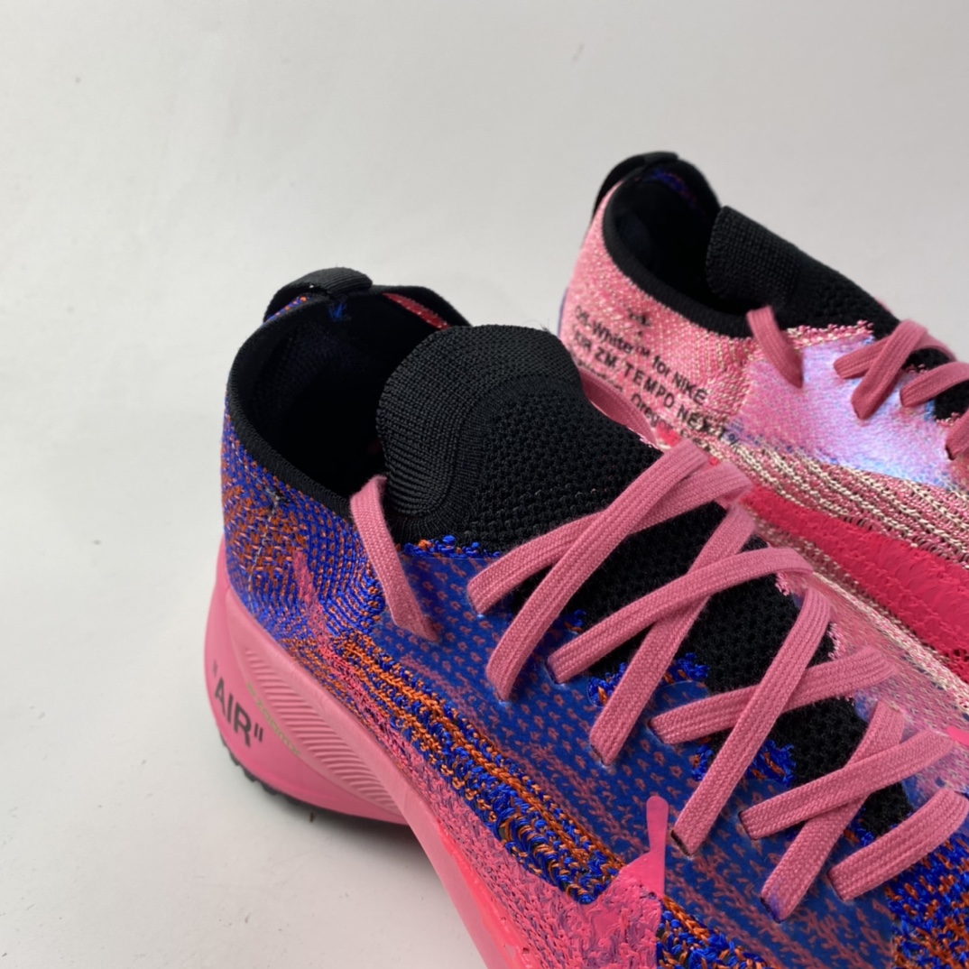 P280  Off White x NIKE Air Zoom Tempo NEXT% 联名款马拉松编织面透气超级跑鞋 CV0697-400