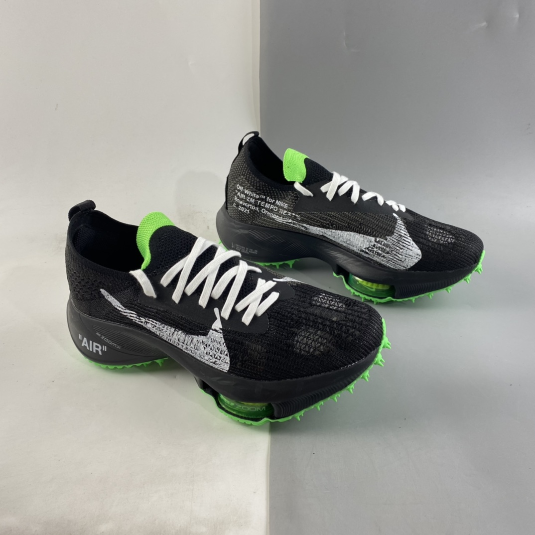 P280  Off White x NIKE Air Zoom Tempo NEXT% 联名款马拉松编织面透气超级跑鞋 CV0697-001