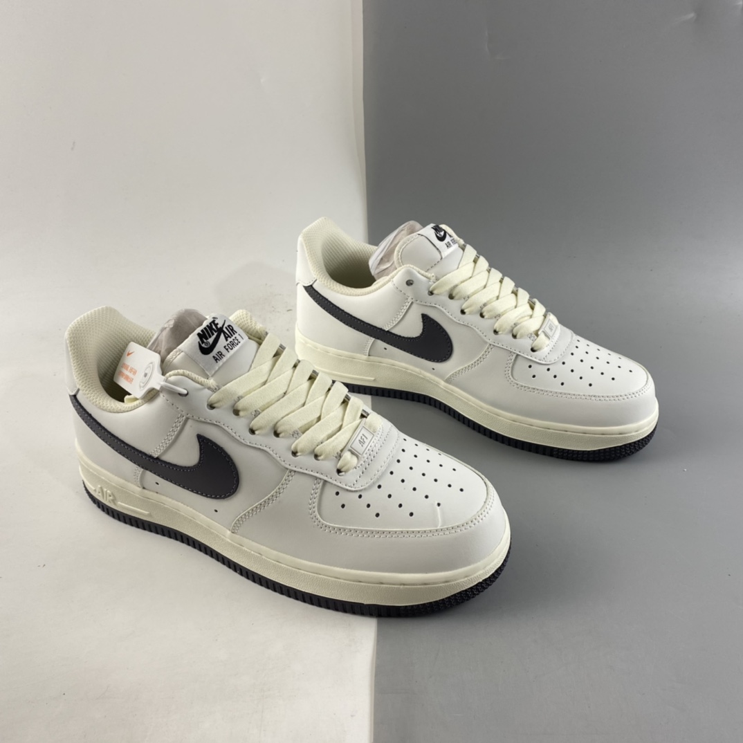 P220  NIKE Air Force 1’07 Low“奶咖灰”空军一号低帮休闲板鞋 DA0099-109