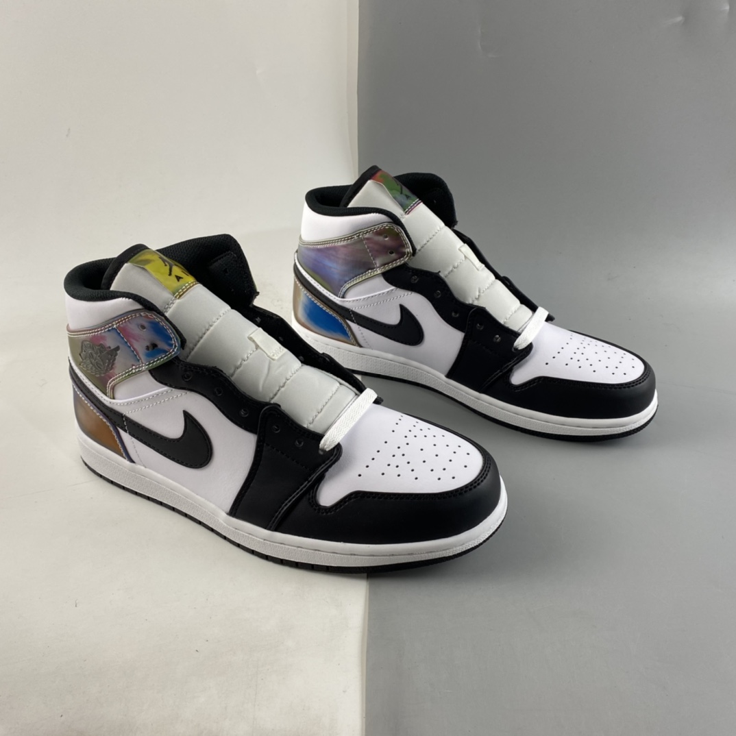 P260  Air Jordan 1 Mid AJ1 乔1 中帮百搭休闲运动板鞋 DM7802-100