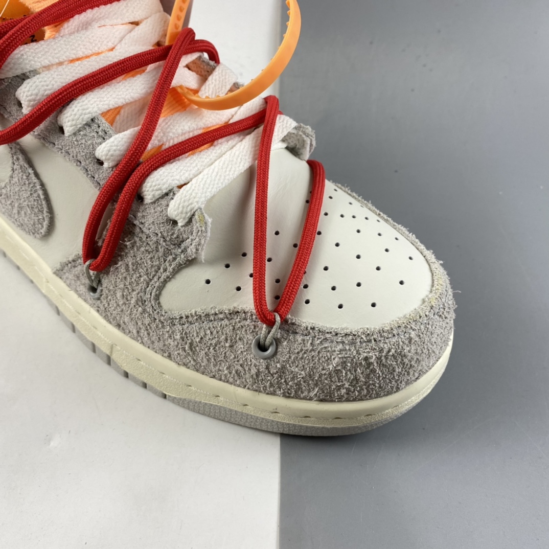 P360  Off-White x Nike SB Dunk Low”The 50”扣篮系列低帮经典百搭休闲运动板鞋 DJ0950-103