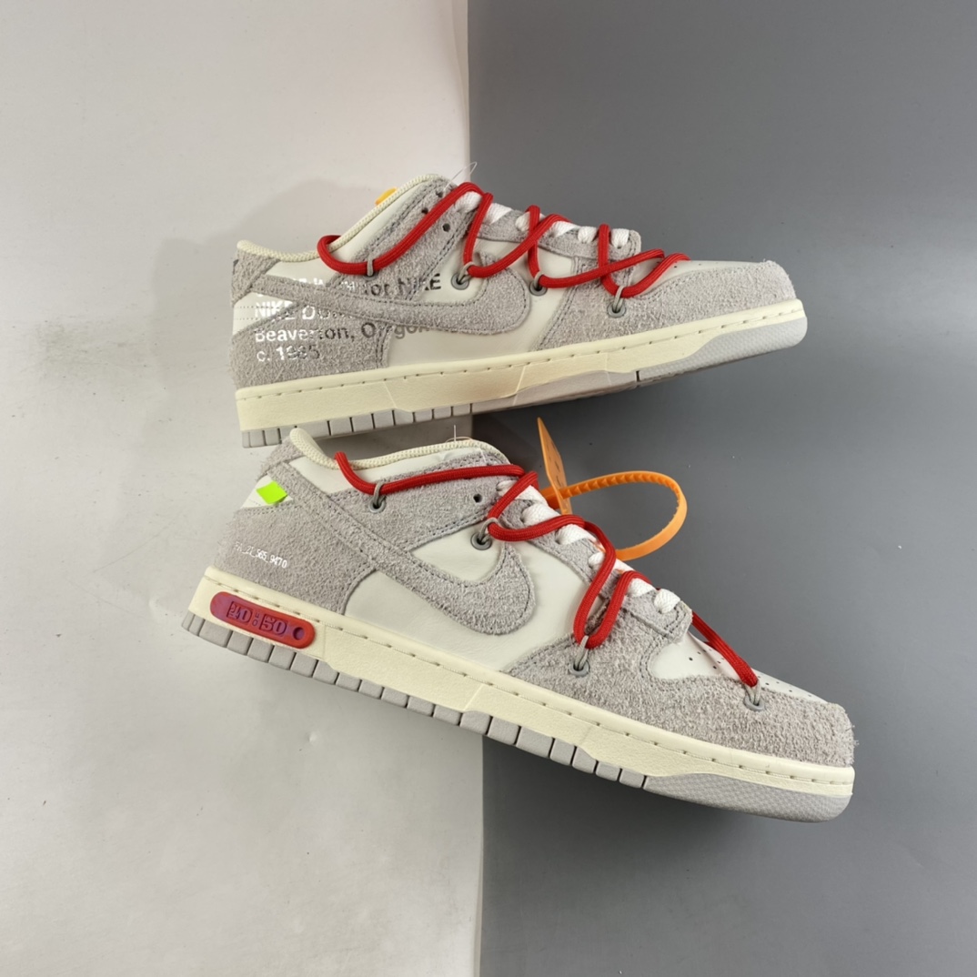 P360  Off-White x Nike SB Dunk Low”The 50”扣篮系列低帮经典百搭休闲运动板鞋 DJ0950-103