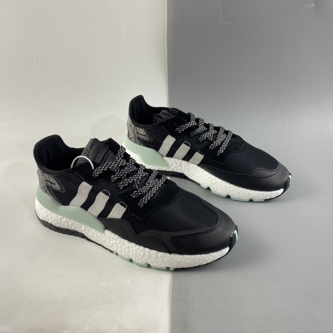 P200  Adidas  Nite Jogger 2021 Boost 夜行者复古跑鞋  FW6687
