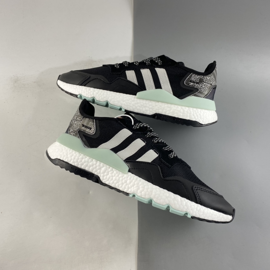 P200  Adidas  Nite Jogger 2021 Boost 夜行者复古跑鞋  FW6687