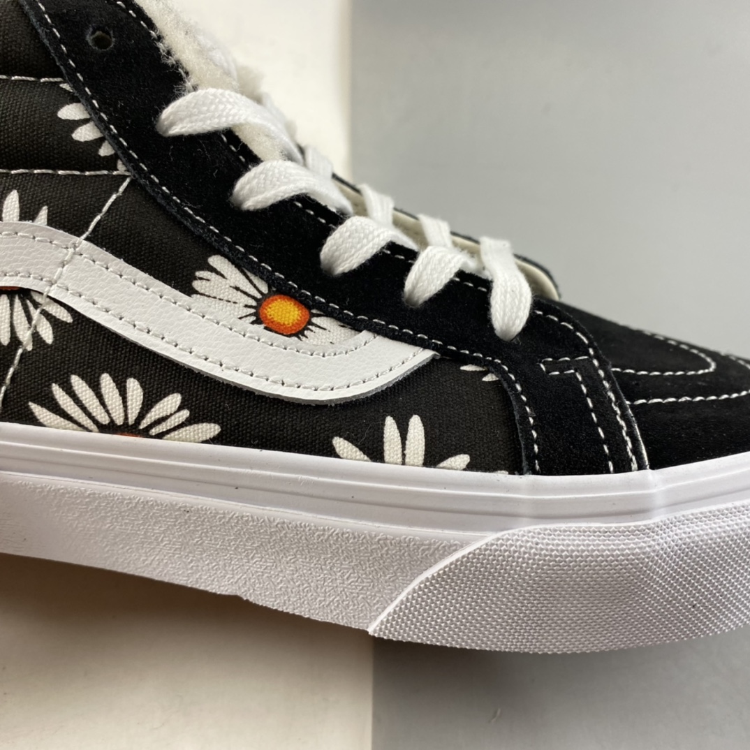 P150  Vans SK8-Mid 小雏菊中帮 入冬加毛保暖款 VN0A3WSK8-2