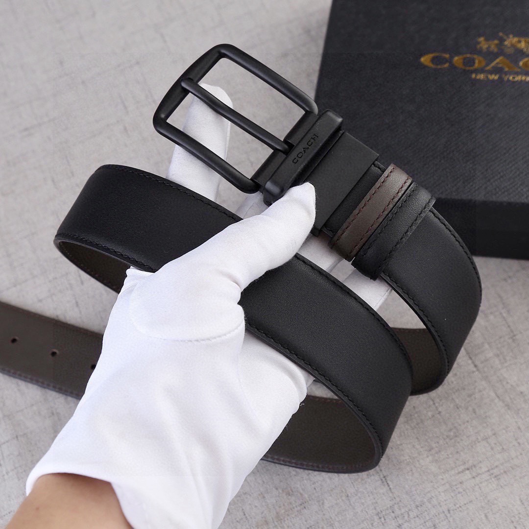 宽度4.0cmCOACH蔻驰双面平纹