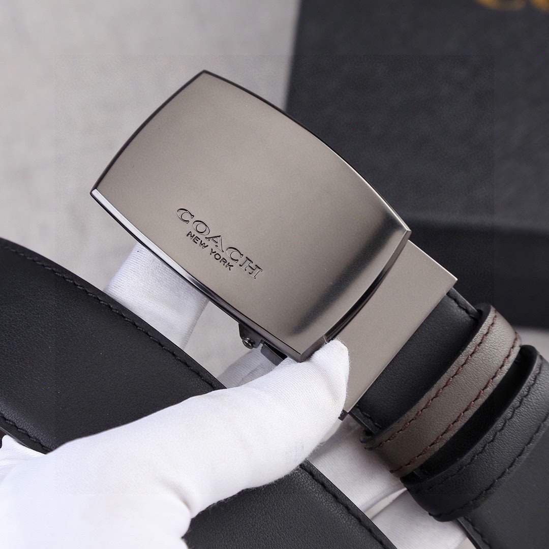 宽度4.0cmCOACH蔻驰双面平纹