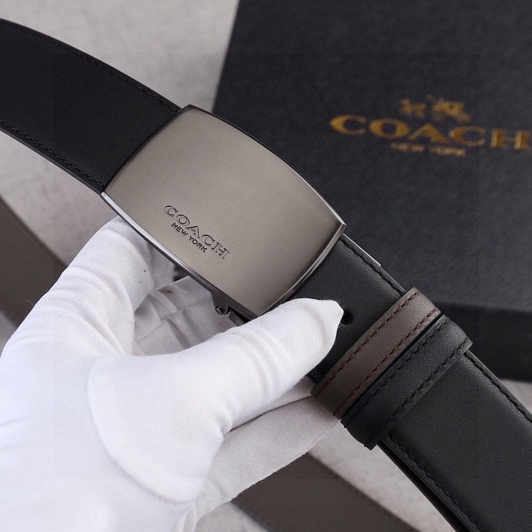 宽度4.0cmCOACH蔻驰双面平纹