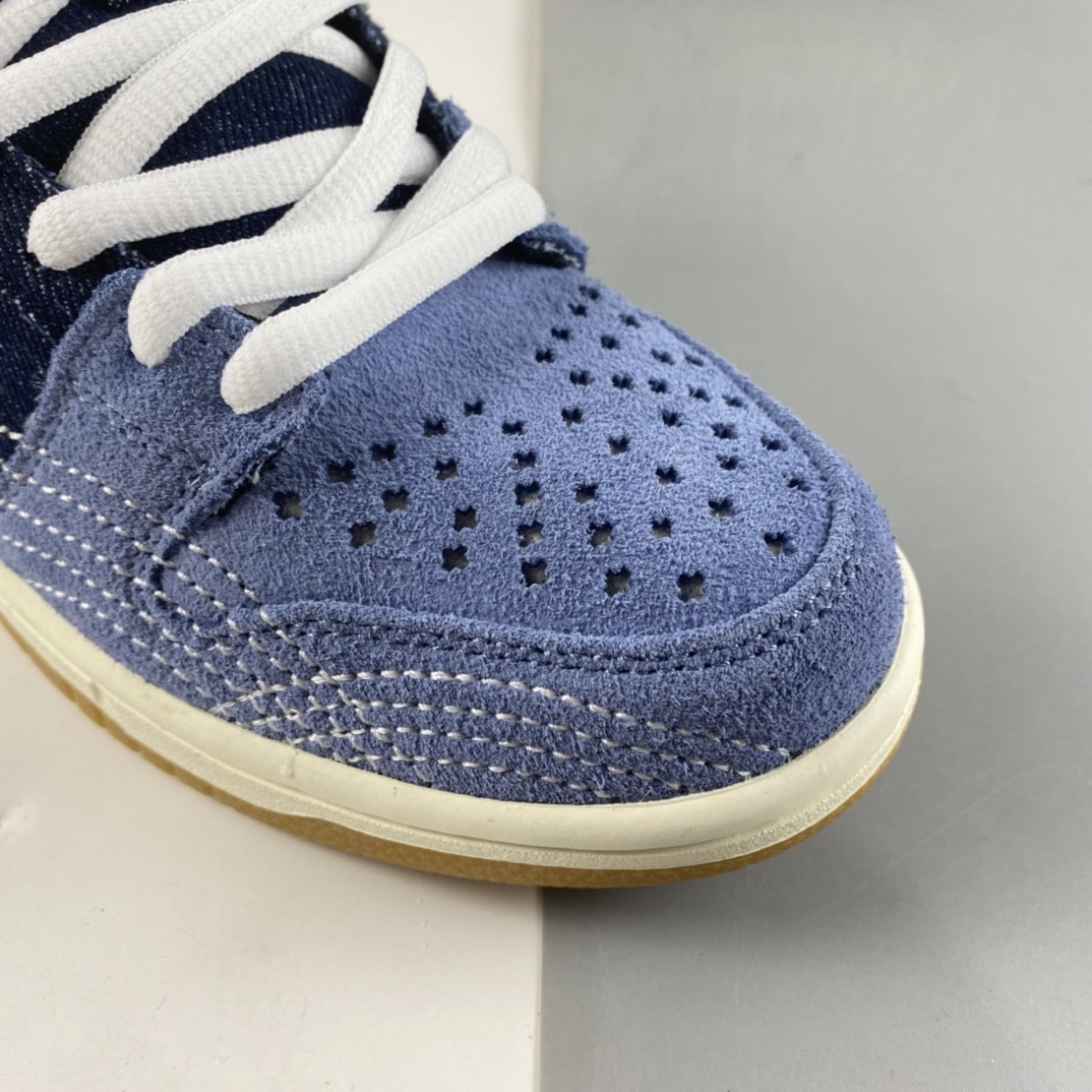 P280  NIKE SB Dunk Low Pro PRM “Denim Gum” “单宁牛仔”扣篮系列复古低帮休闲运动滑板板鞋 CV0316-400