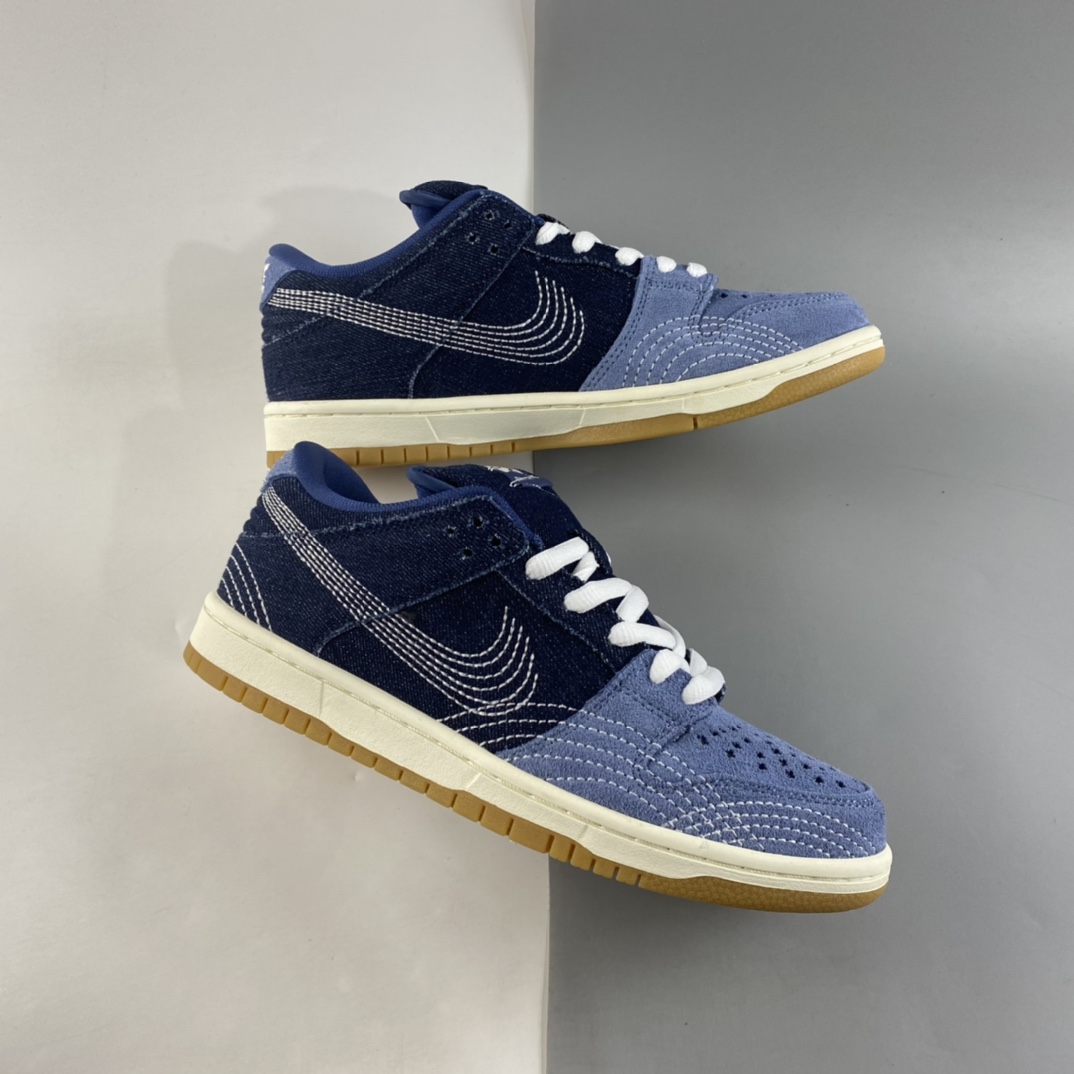 P280  NIKE SB Dunk Low Pro PRM “Denim Gum” “单宁牛仔”扣篮系列复古低帮休闲运动滑板板鞋 CV0316-400