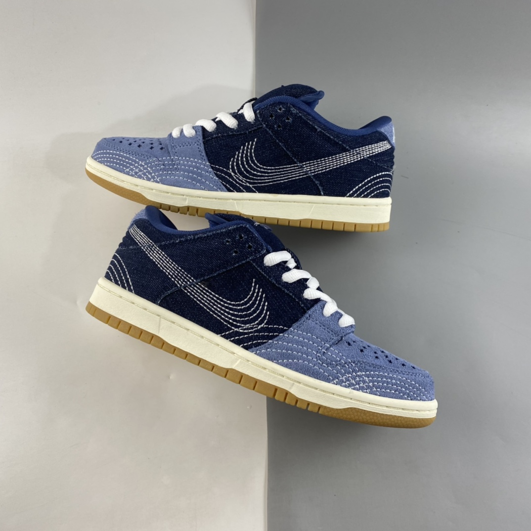 P280  NIKE SB Dunk Low Pro PRM “Denim Gum” “单宁牛仔”扣篮系列复古低帮休闲运动滑板板鞋 CV0316-400