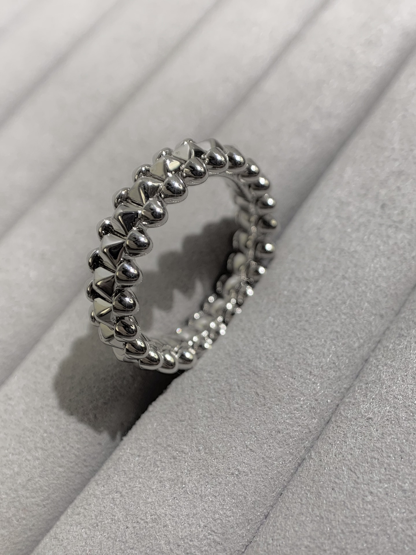 Cartier bague diamantée alliance large étroite pavée étoiles polyvalente - qualité supérieure