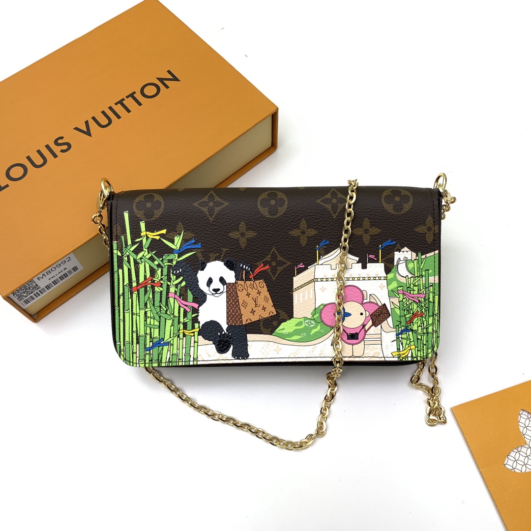 this Félicie Pochette depicts the House’s mascot - Bag 2