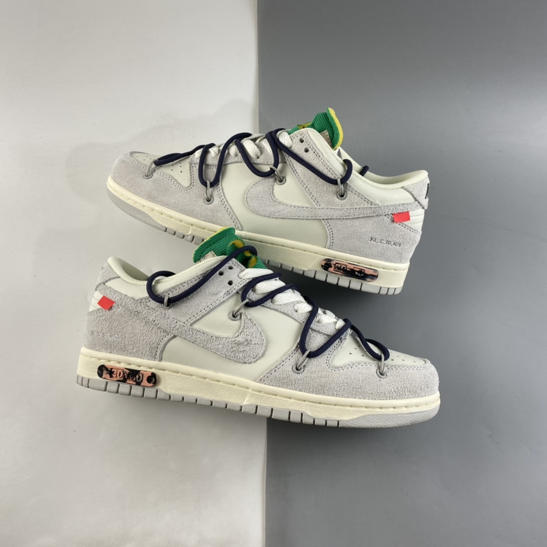 P360 Off-White x Nike SB Dunk Low”The 50”扣篮系列低帮板鞋 DJ0950-115