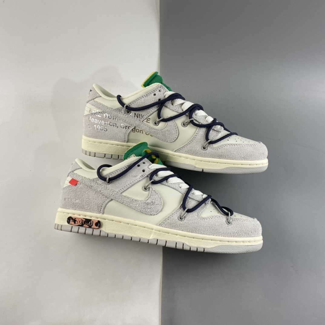 P360 Off-White x Nike SB Dunk Low”The 50”扣篮系列低帮板鞋 DJ0950-115