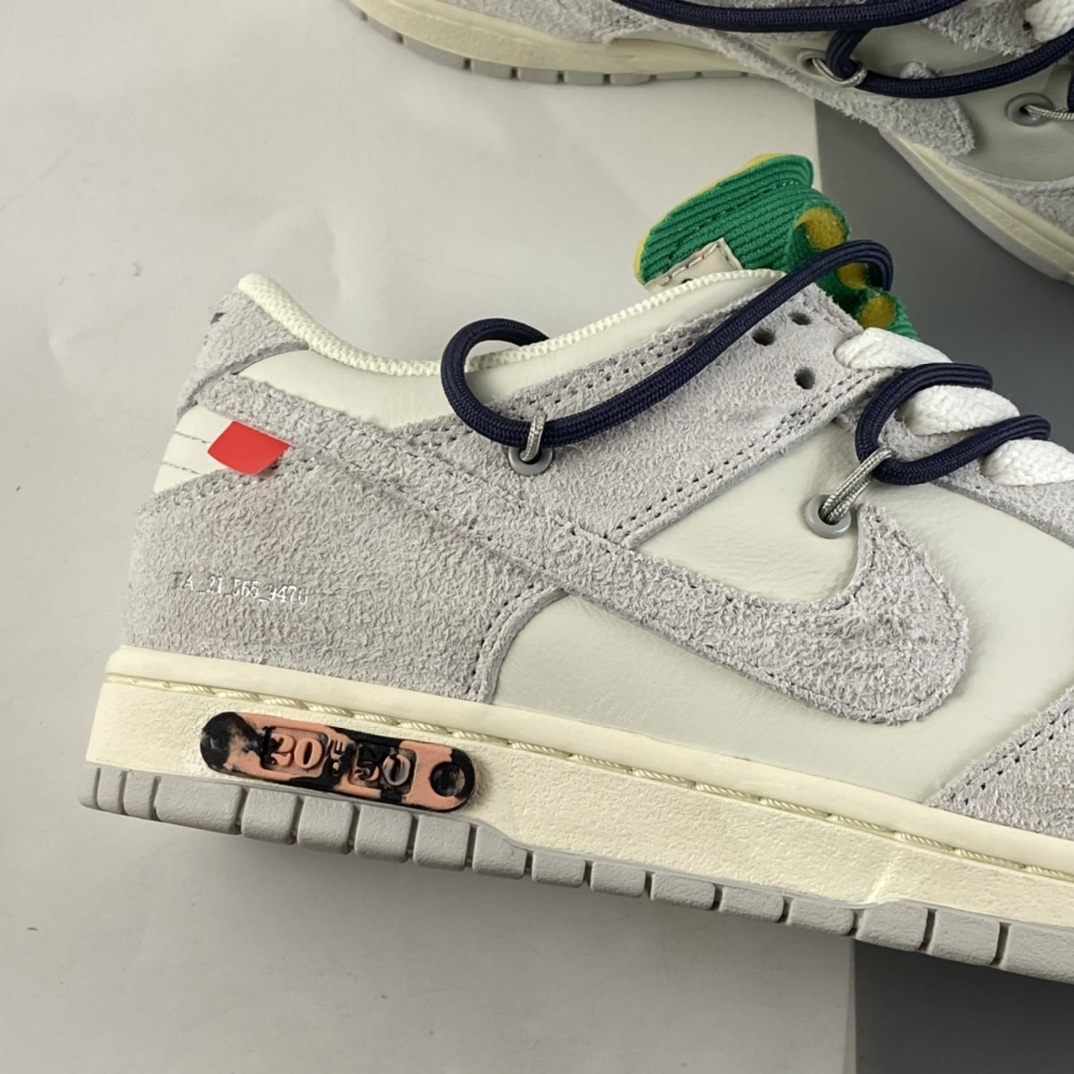 P360 Off-White x Nike SB Dunk Low”The 50”扣篮系列低帮板鞋 DJ0950-115