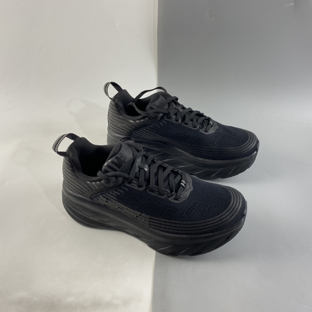 P300  HOKA ONE ONE Bondi 6 余文乐同款 机能缓震跑鞋 1019269-BBLC