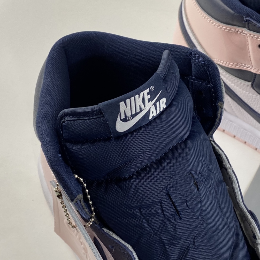 P450 Air Jordan AJ1 Retro 黑粉漆皮 DD9335-641