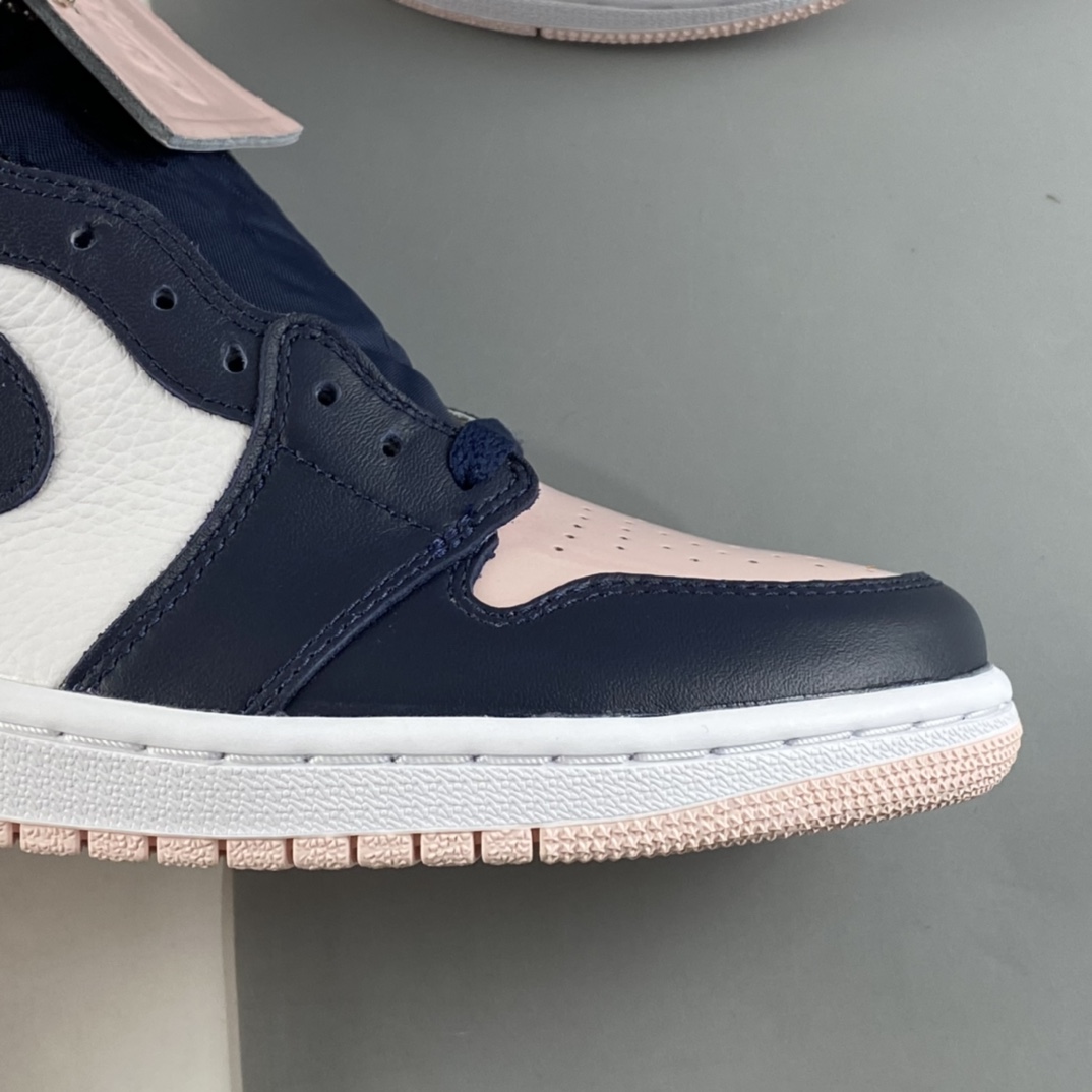 P450 Air Jordan AJ1 Retro 黑粉漆皮 DD9335-641