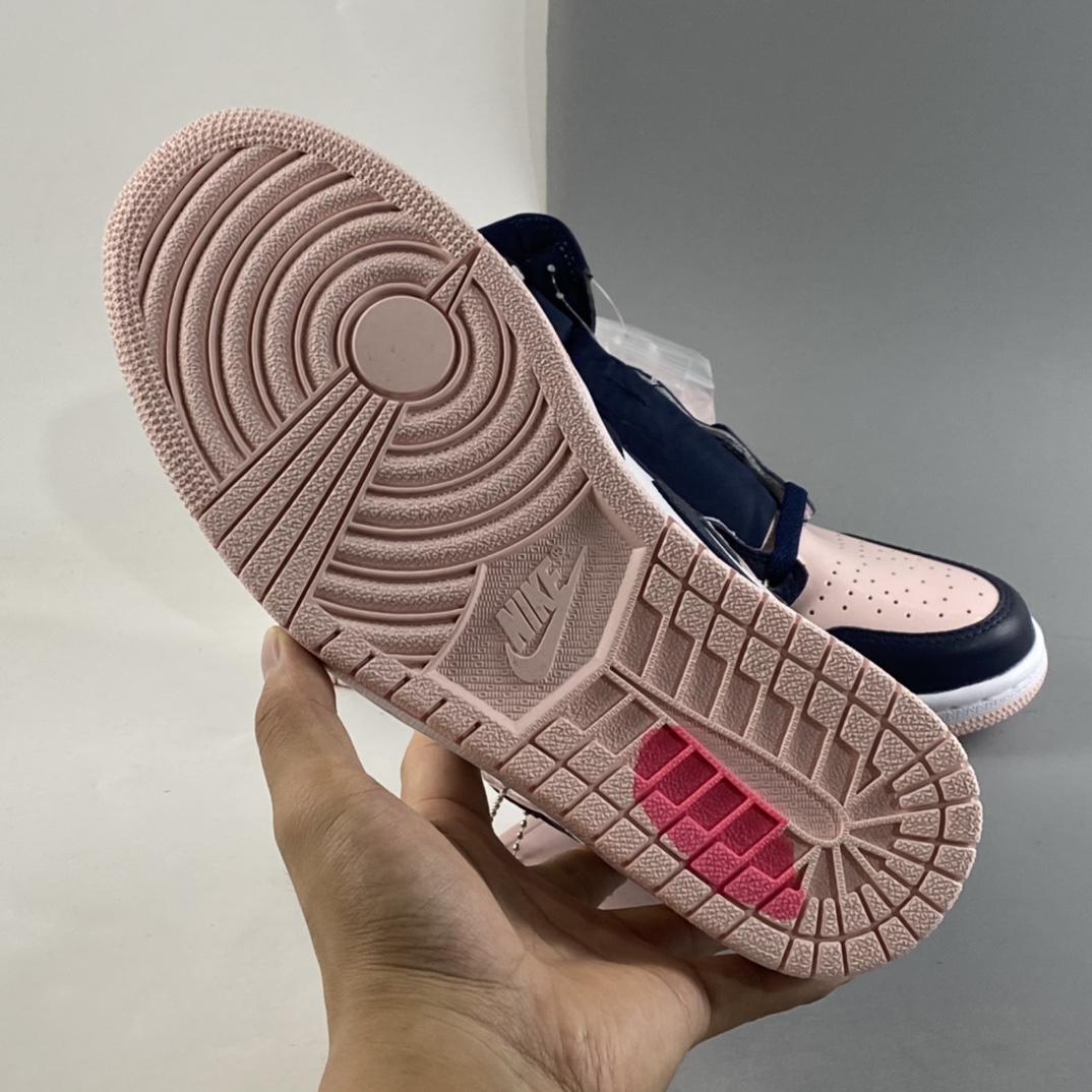 P450 Air Jordan AJ1 Retro 黑粉漆皮 DD9335-641
