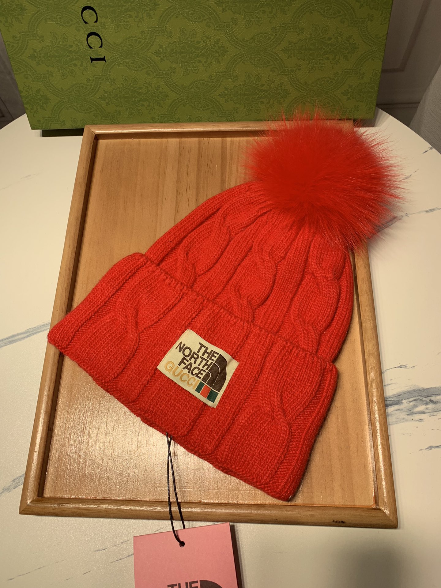 🌹。G家。 【羊毛单帽-带狐狸毛球】客供小羊毛！珍贵典藏的灵魂帽子！客供色纱.每个颜色都非常好看！经典！