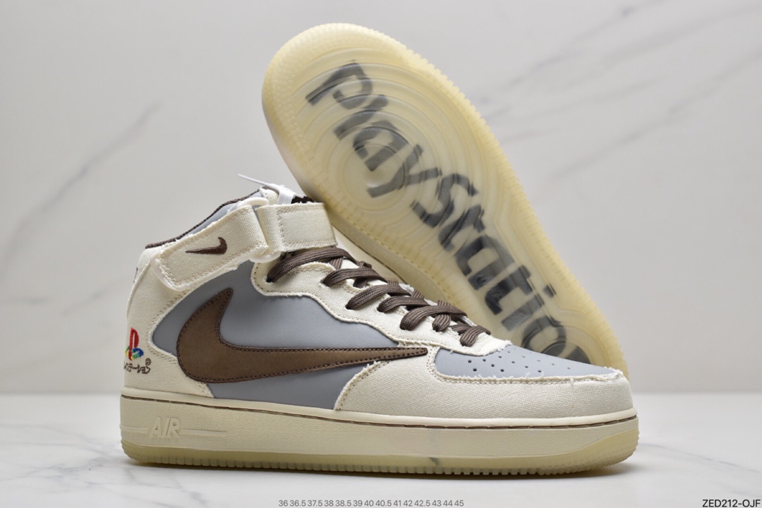 260 耐克Nike Air Force 1 07 MID空军一号中帮 BQ5828--202