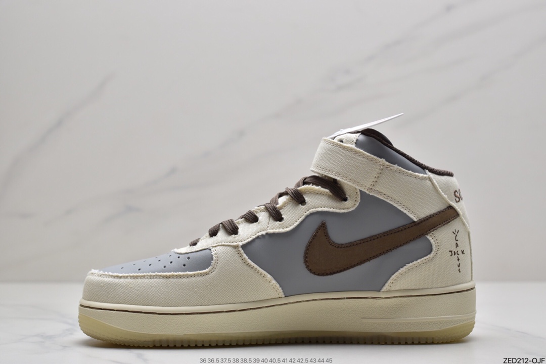 260 耐克Nike Air Force 1 07 MID空军一号中帮 BQ5828--202