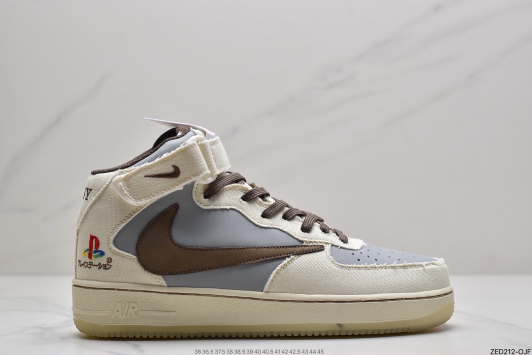 260 耐克Nike Air Force 1 07 MID空军一号中帮 BQ5828--202