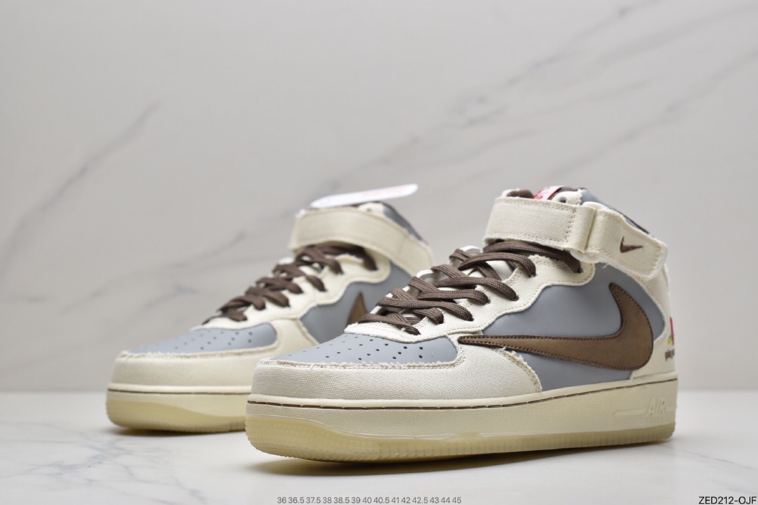 260 耐克Nike Air Force 1 07 MID空军一号中帮 BQ5828--202