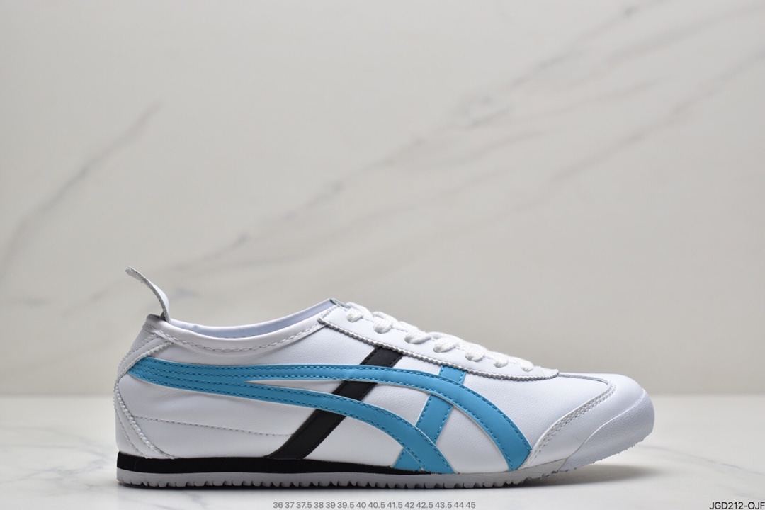 180 日产经典老牌-鬼塚虎/Onitsuka Tiger Mexico 66经典墨西哥系列复古经典百搭休闲皮革慢跑鞋