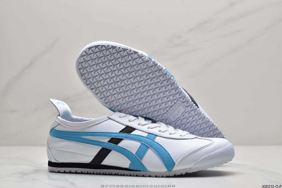 180 日产经典老牌-鬼塚虎/Onitsuka Tiger Mexico 66经典墨西哥系列复古经典百搭休闲皮革慢跑鞋